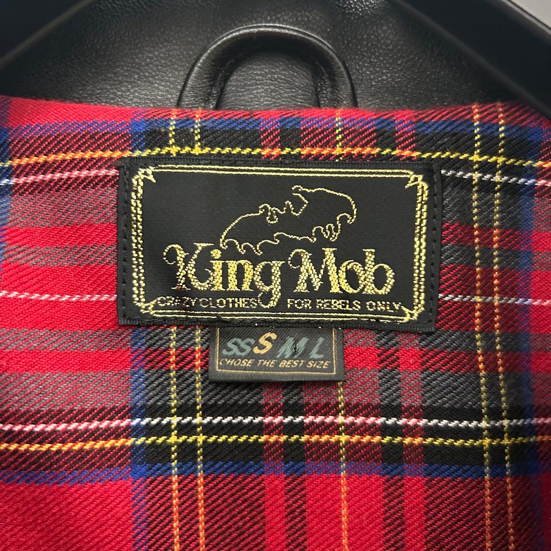 【英国製】KING MOB ライダース　サイズ:S キングモブ　LJM-9タイプ