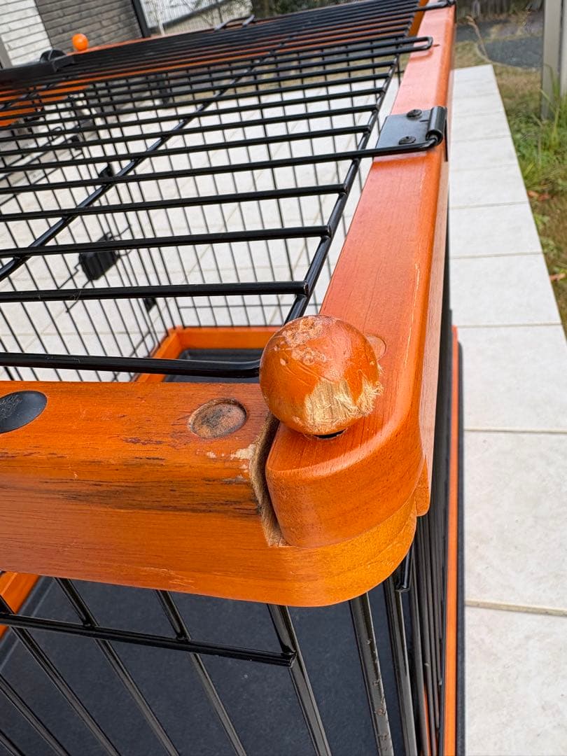 中型犬用ケージ 金属 プラスチック