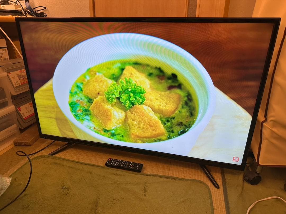 アグレクション 48型　テレビ　TAG-48TV　2019年製　映り綺麗極美品！