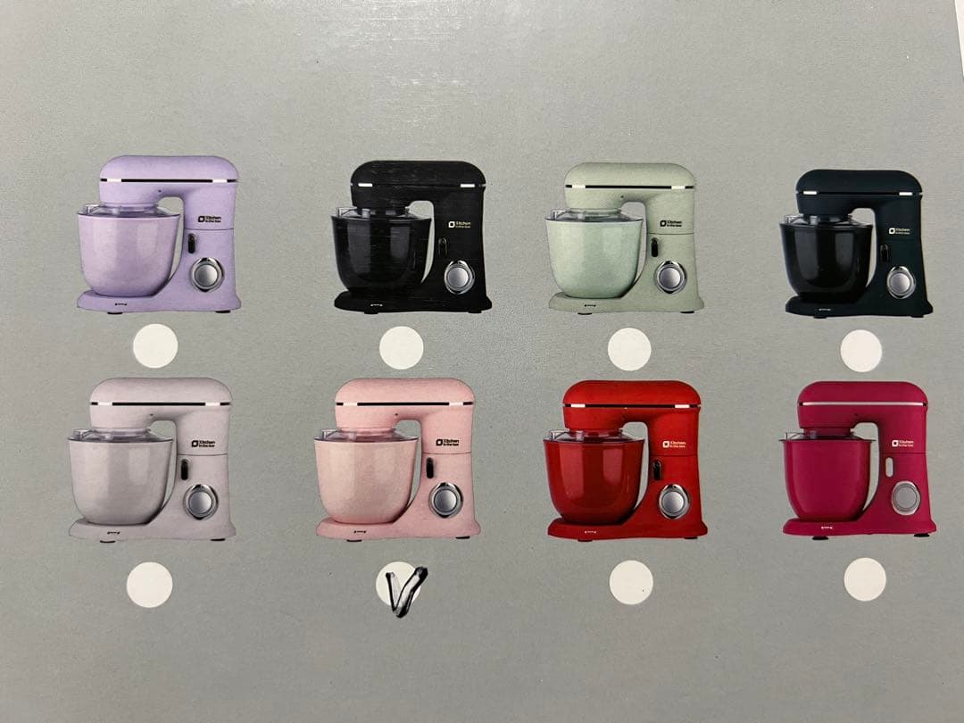 ✨大人気✨スタンドミキサー お菓子作り こねる混ぜる 泡立てる ピンク