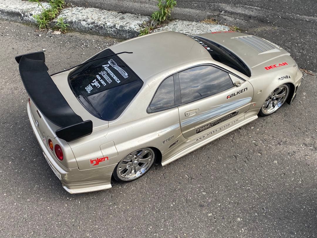ニッコー ラジコン 日産 スカイライン GT-R 1/5 当時物 nikko