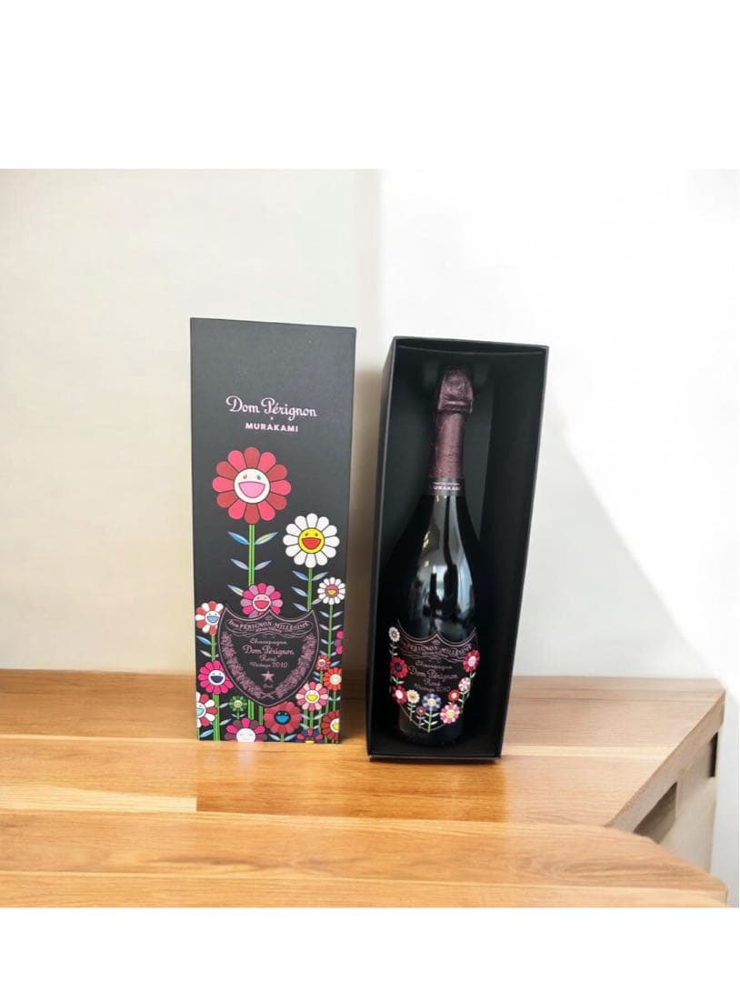 ドン・ペリニヨン ロゼ ヴィンテージ 2010 村上隆　 限定箱付き世界3000