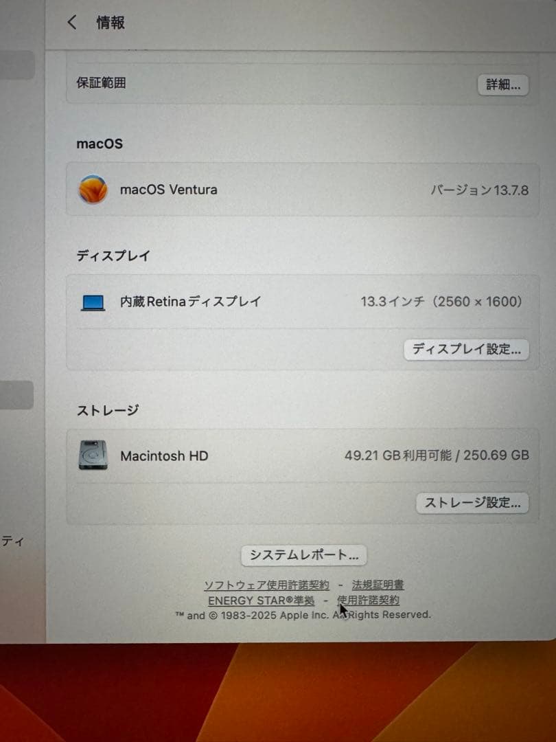 MacBook Pro 13インチ (2017) Magic Mouse2付き