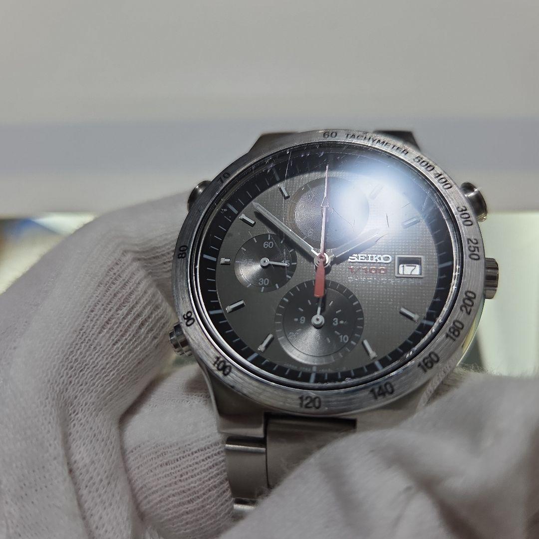レアモデル　SEIKO スピードマスター　稼働品