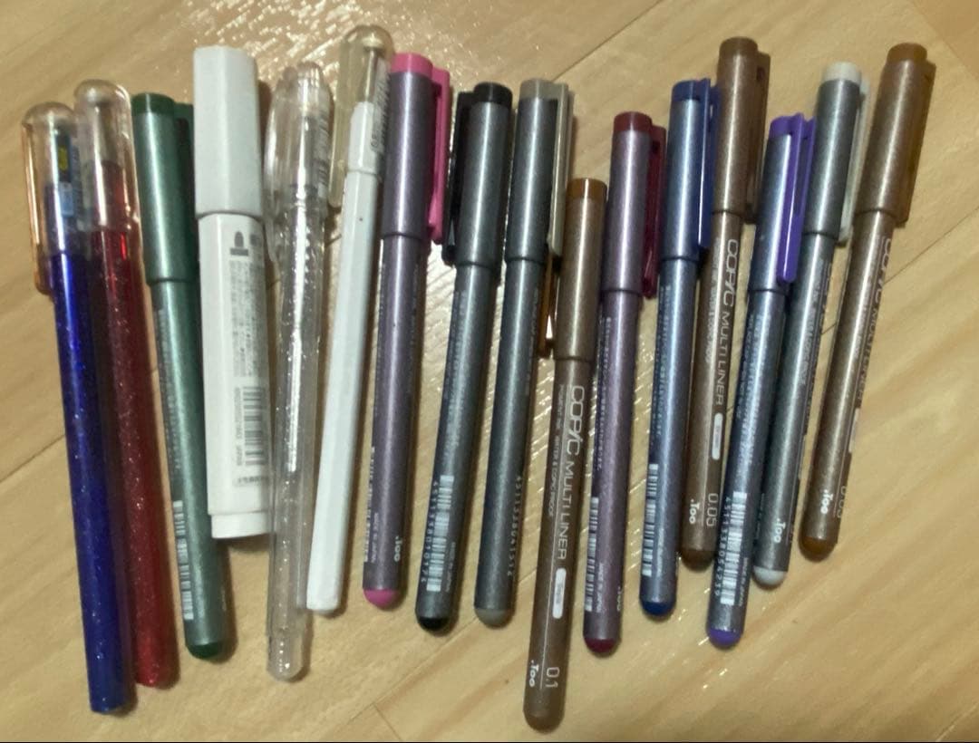 画材セット（コピックやペンなど約200点ほど）