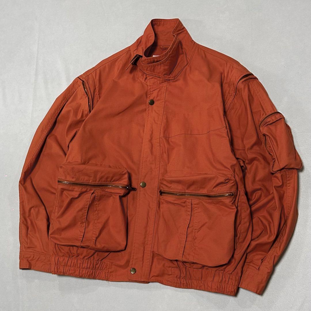 90s 2way デタッチャブル モーターサイクル ボンバージャケット Tech