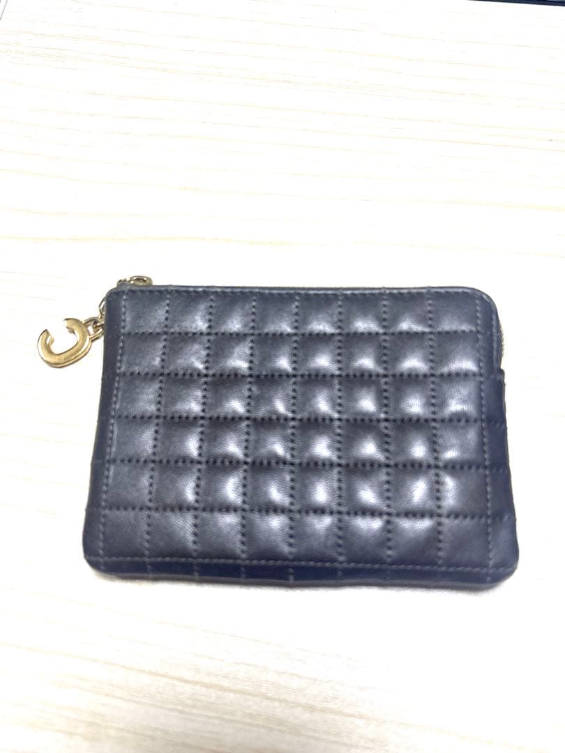 CELINEセリーヌ　ケース　カードケース　キルティング