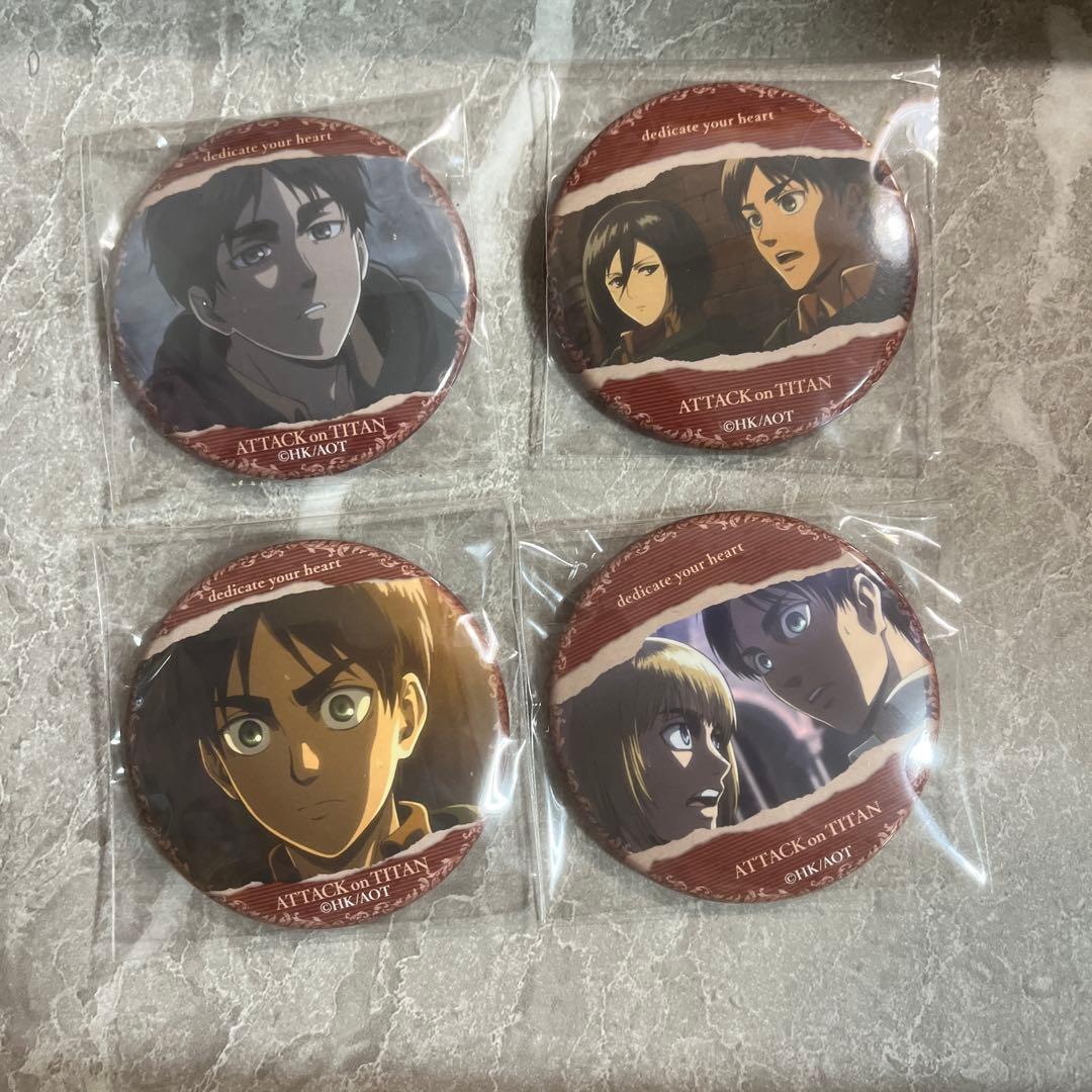 進撃の巨人 缶バッジ まとめ売り