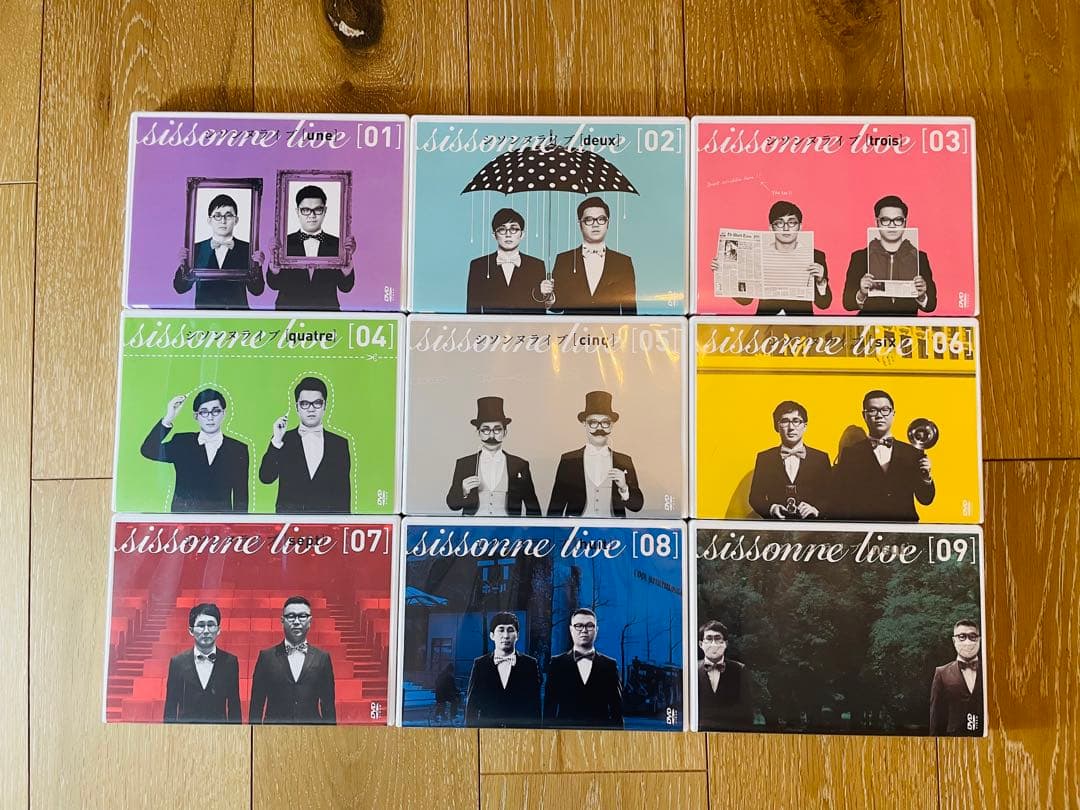 ◆週末限定値下げ◆【美品】シソンヌDVD 1〜9セット