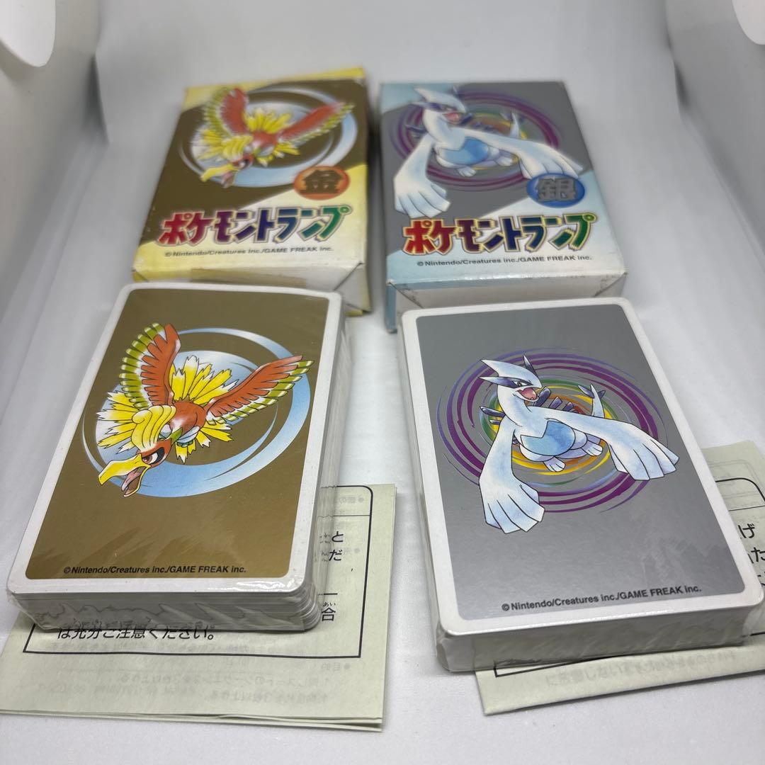 当時物　ポケモントランプ　金銀　未開封品