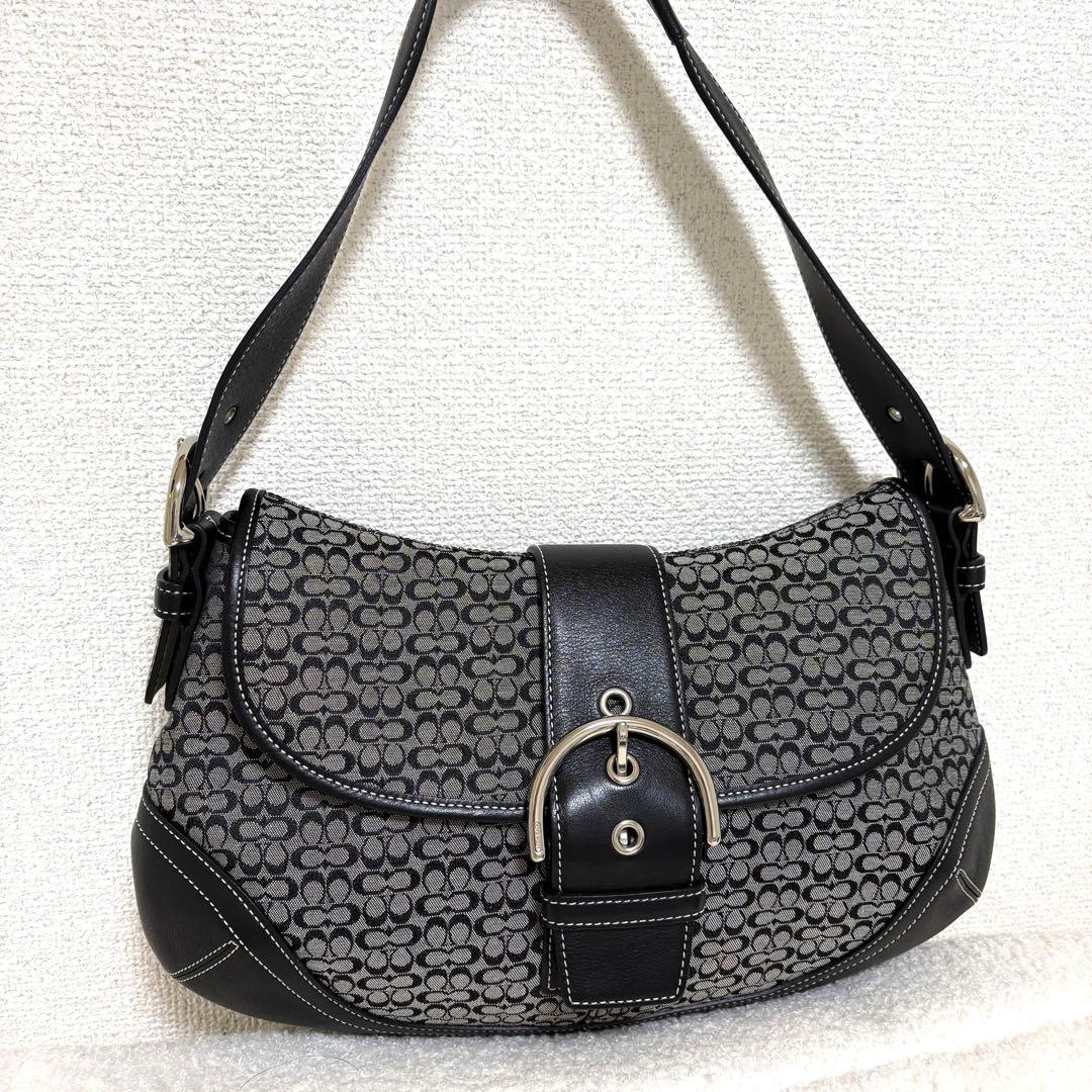 ユチャ COACH コーチ SOHO ワンショルダー バッグ シグネチャー