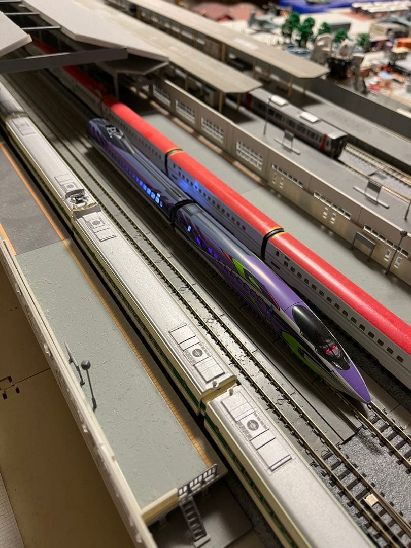 KATO 500 TYPE EVA 新幹線 8両セット室内灯入り