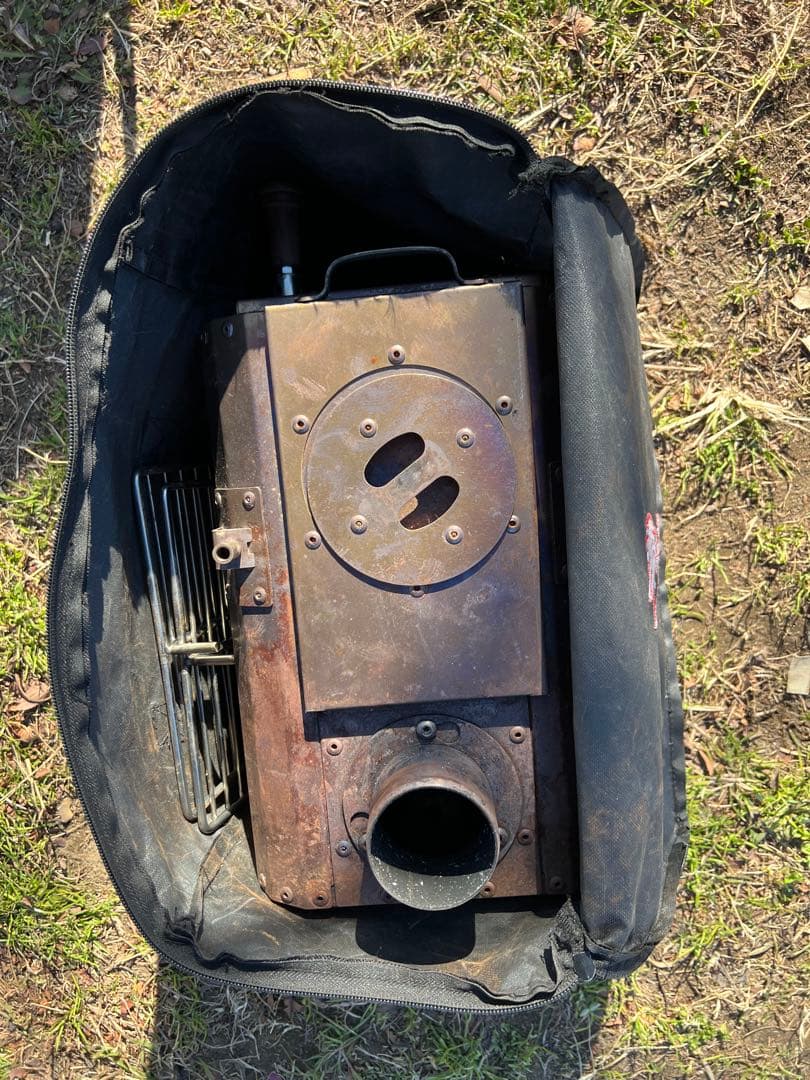 ポータブル薪ストーブ ステンレス製