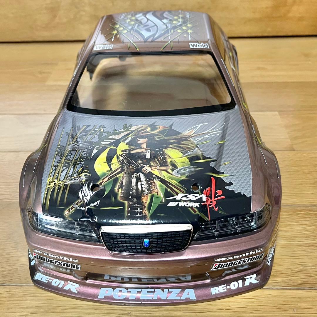 【希少】HPI JZX100 マークⅡ リアル ライトユニット＋グリル