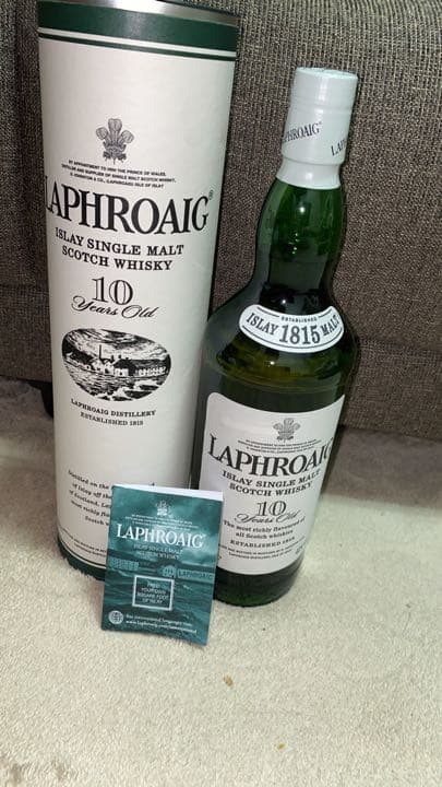 ラフロイグ　10年　旧ボトル　1000ml 未開封