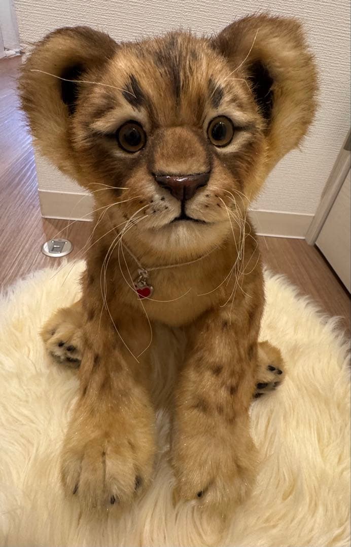 海外作家様作　アートドール　ライオンの子供