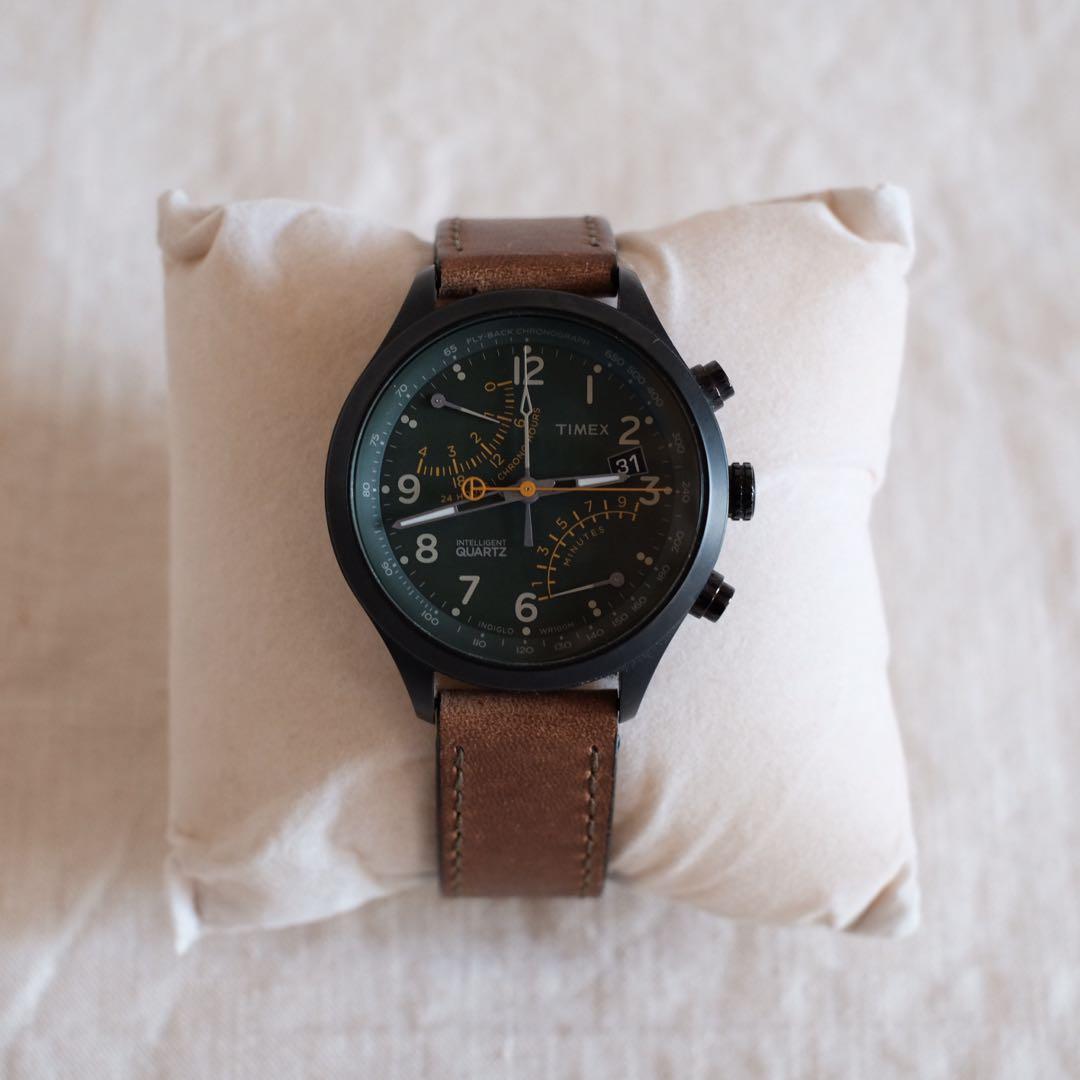 TIMEX インテリジェントクオーツ フライバック クロノグラフ　T2P381
