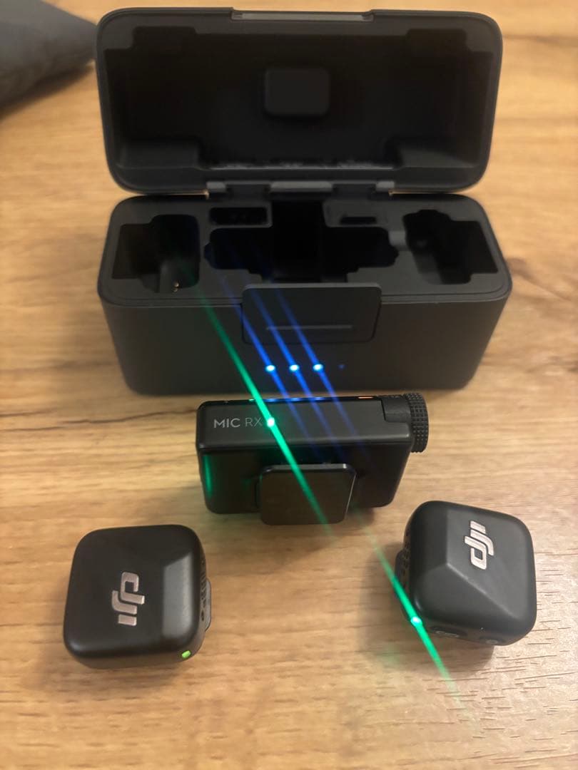 DJI Mic Mini (2TX + 1RX +充電ケース)