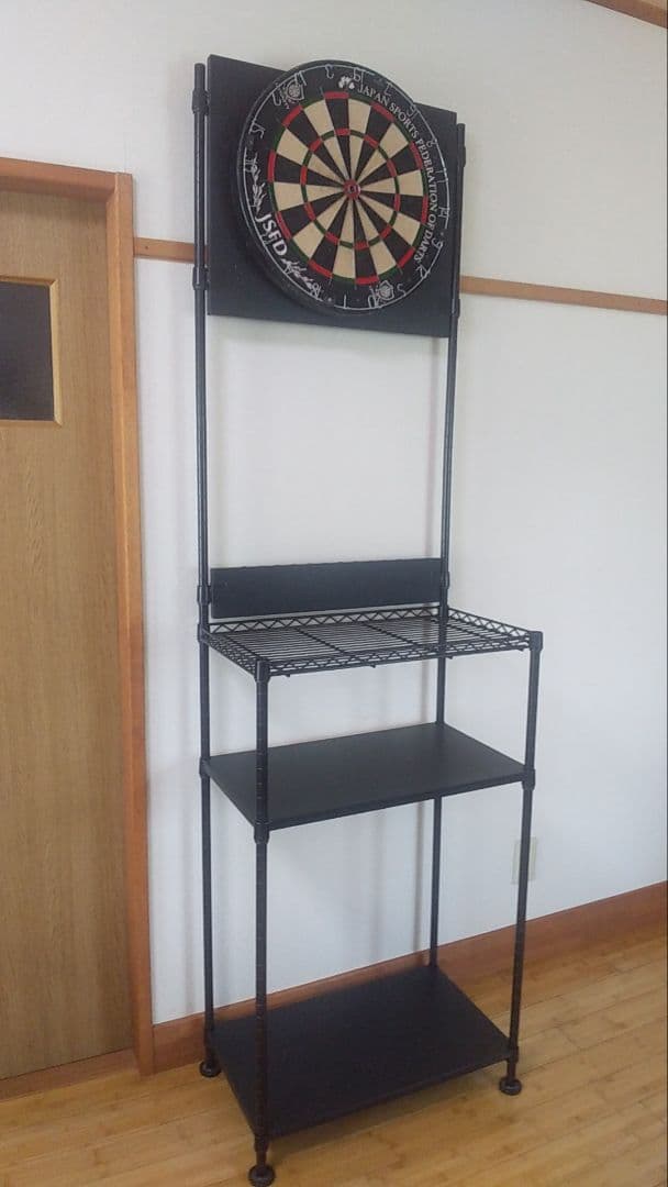 ダイナスティ　ダーツボード＆ダーツ台 　ダーツスタンド　ハードタイプ