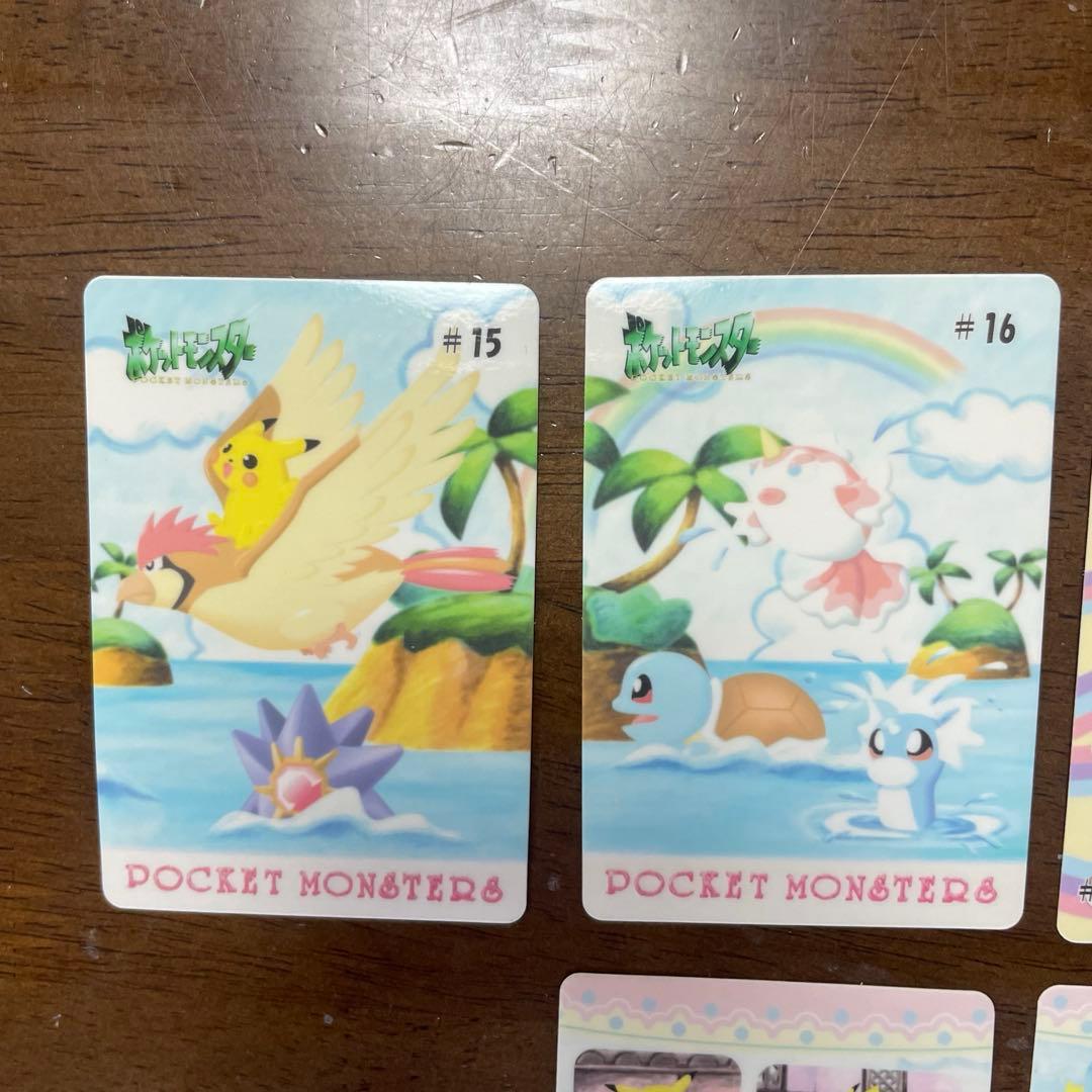 【希少極美品】1999年　ポケモン　シール　カードダス　ファンシーグラフィティー