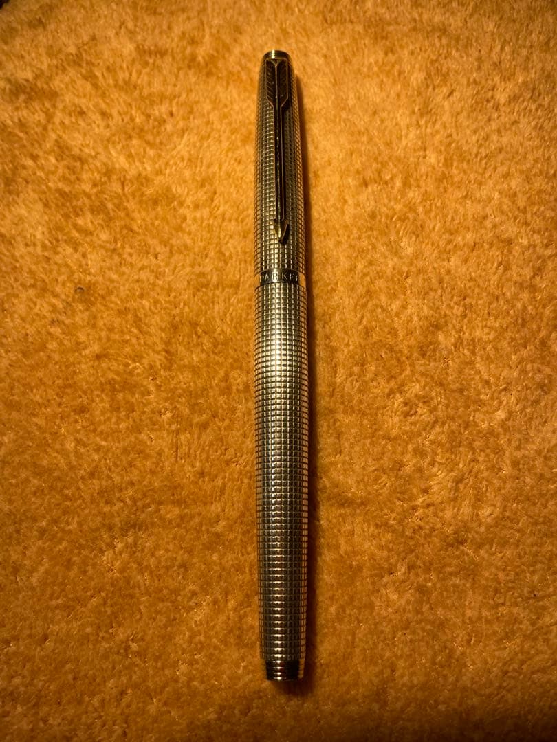 PARKER 万年筆　14K スターリングシルバー　XF パーカー