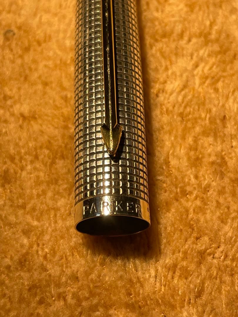 PARKER 万年筆　14K スターリングシルバー　XF パーカー