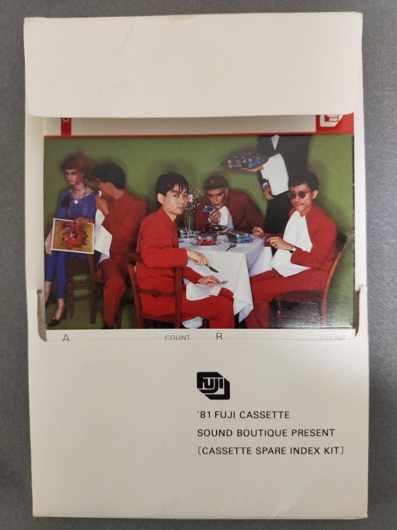 【レア!!ノベルティグッズ 】イエローマジックオーケストラ インデックスカード