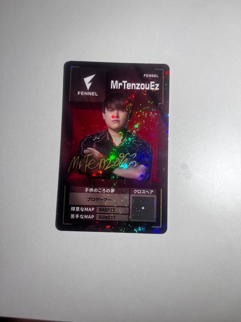ブ*読様 VCJ プレイヤーカード FENNEL MrTenzouEz(ホロサイ
