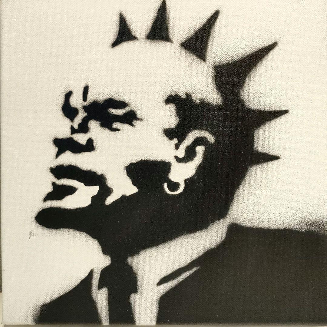 ★ 激レア！　ディズマランド　banksy　バンクシー　木枠 ステンシル