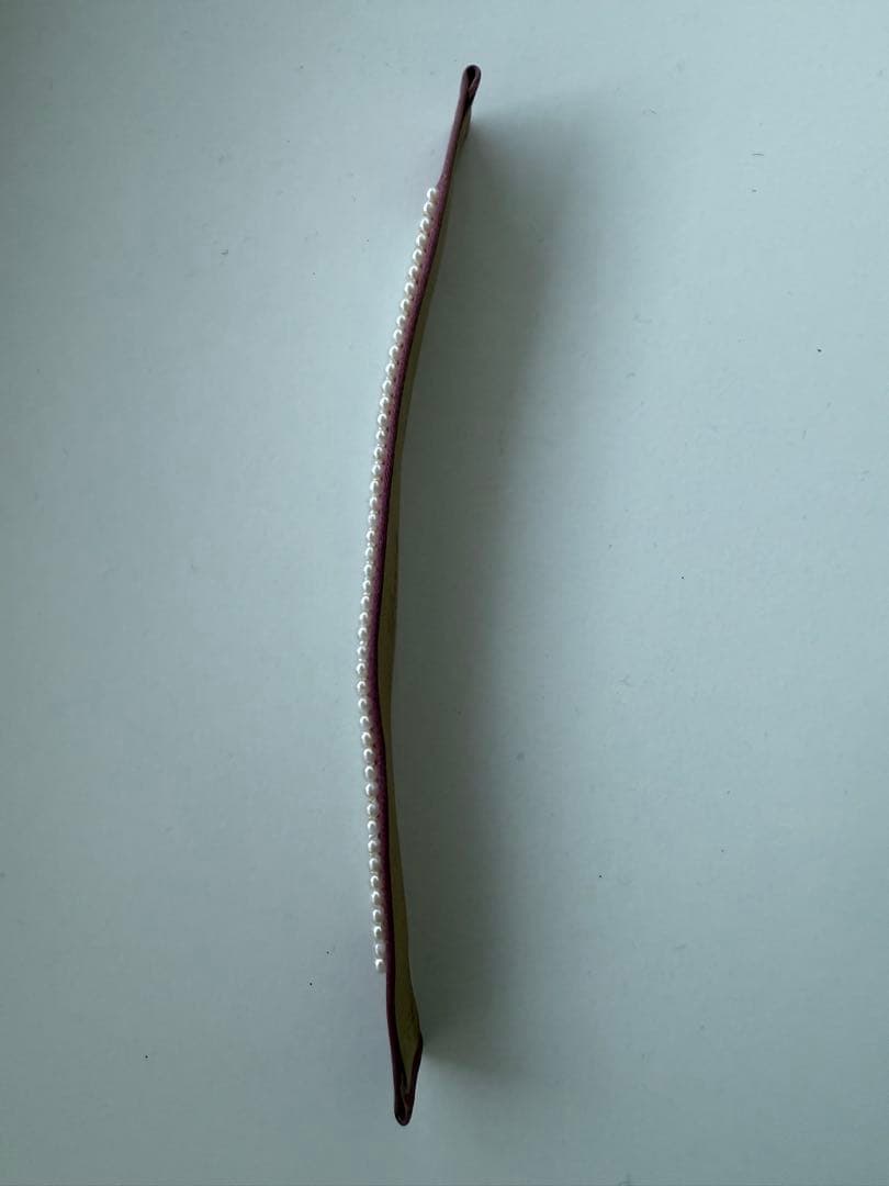 n*o様 ポアレPoiray マプルミエ 腕時計 純正ベルト　145mmパール