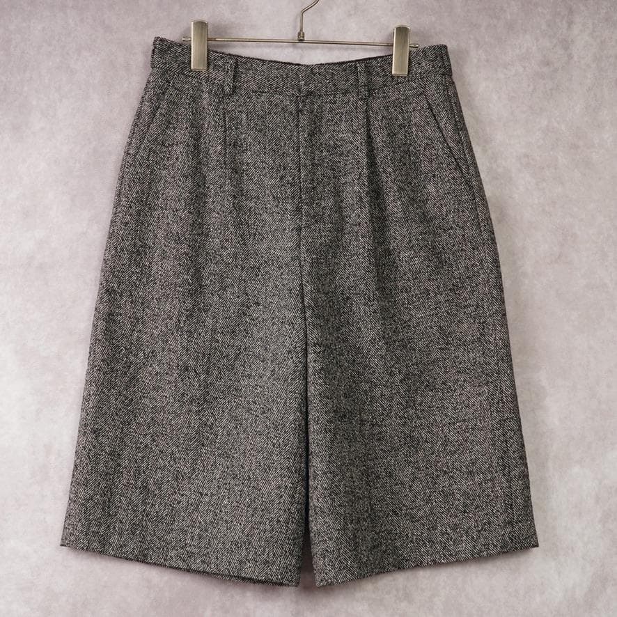 23区　【今季 杏さん着用】ヘリンボーンループツイードハーフパンツ　キュロット
