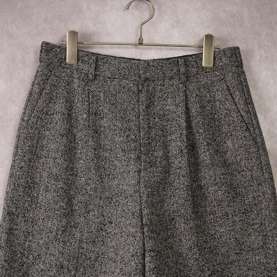 23区　【今季 杏さん着用】ヘリンボーンループツイードハーフパンツ　キュロット