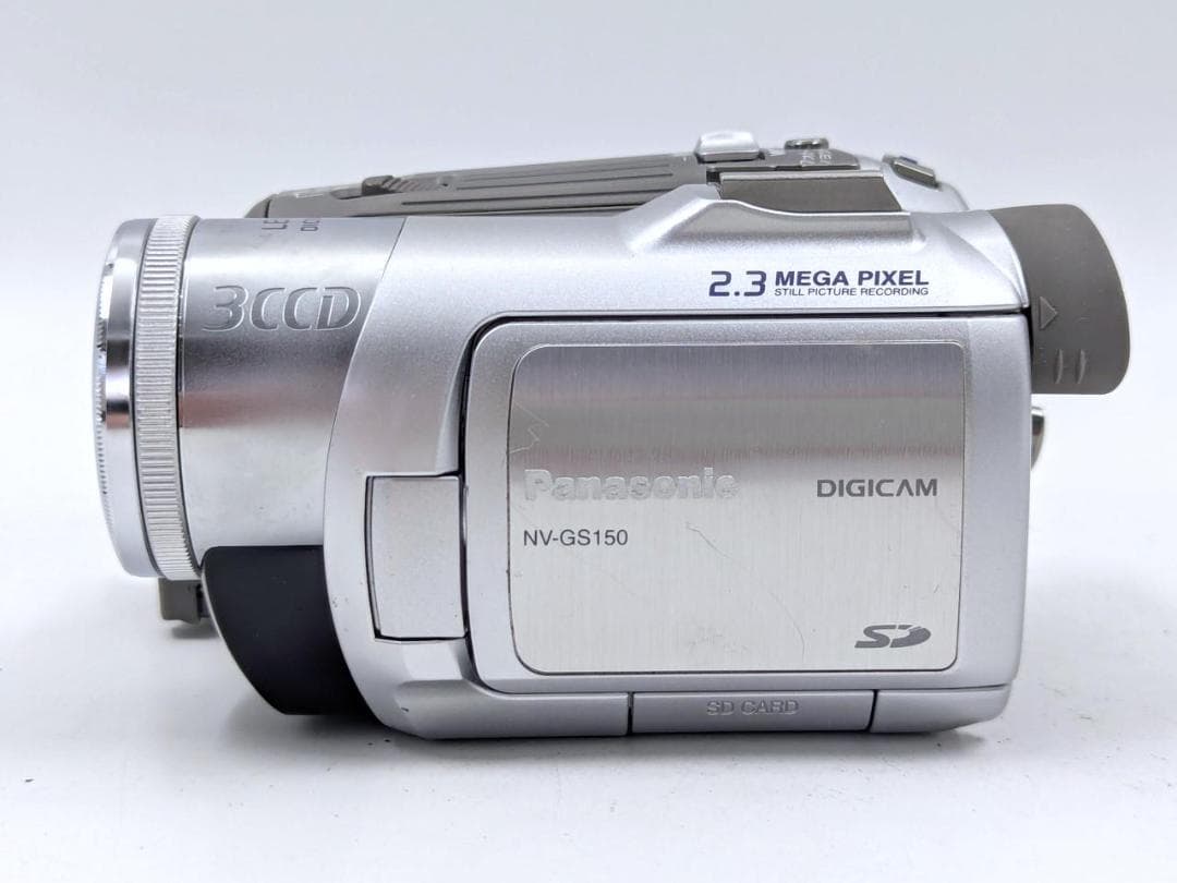 miniDVのダビングに Panasonic ビデオカメラ NV-GS150