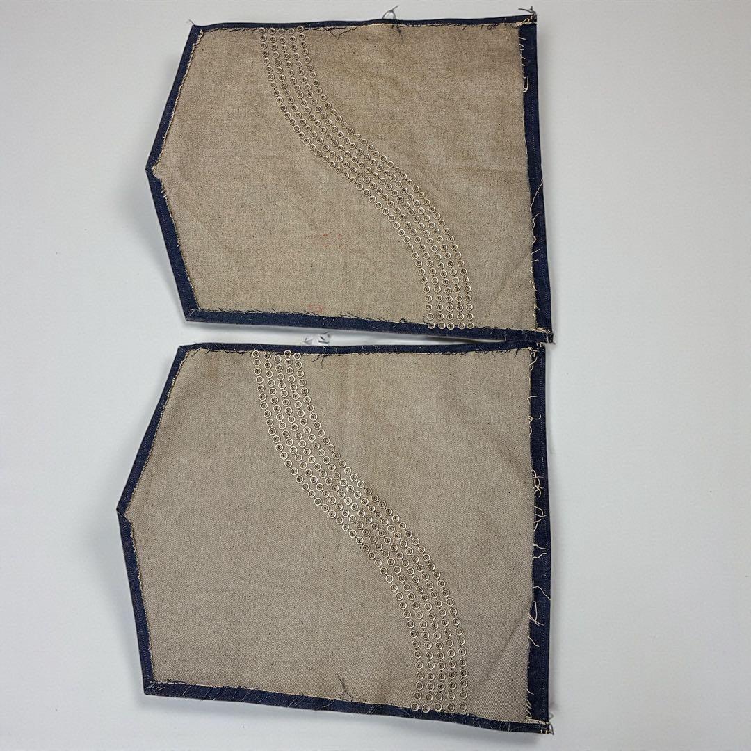 ヴィンテージ SANJEGO サンジェゴ スタッズ デニムバナー パネル 壁掛け