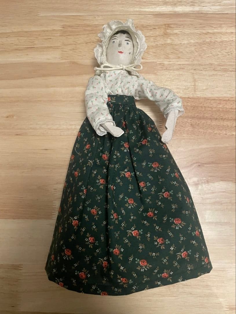 アンティーク雑貨★ペグドール人形★チャイナヘッドドール★ミニョネットビスクドール