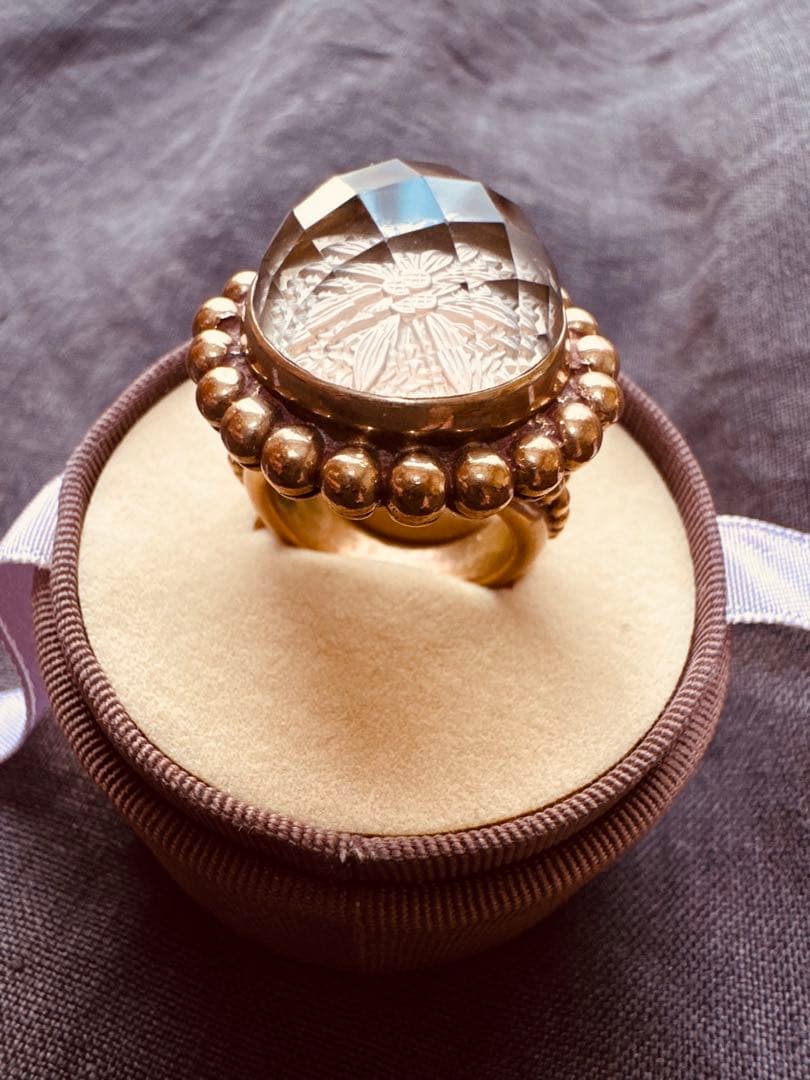 スティーブンデュエック フラワーモチーフ リング