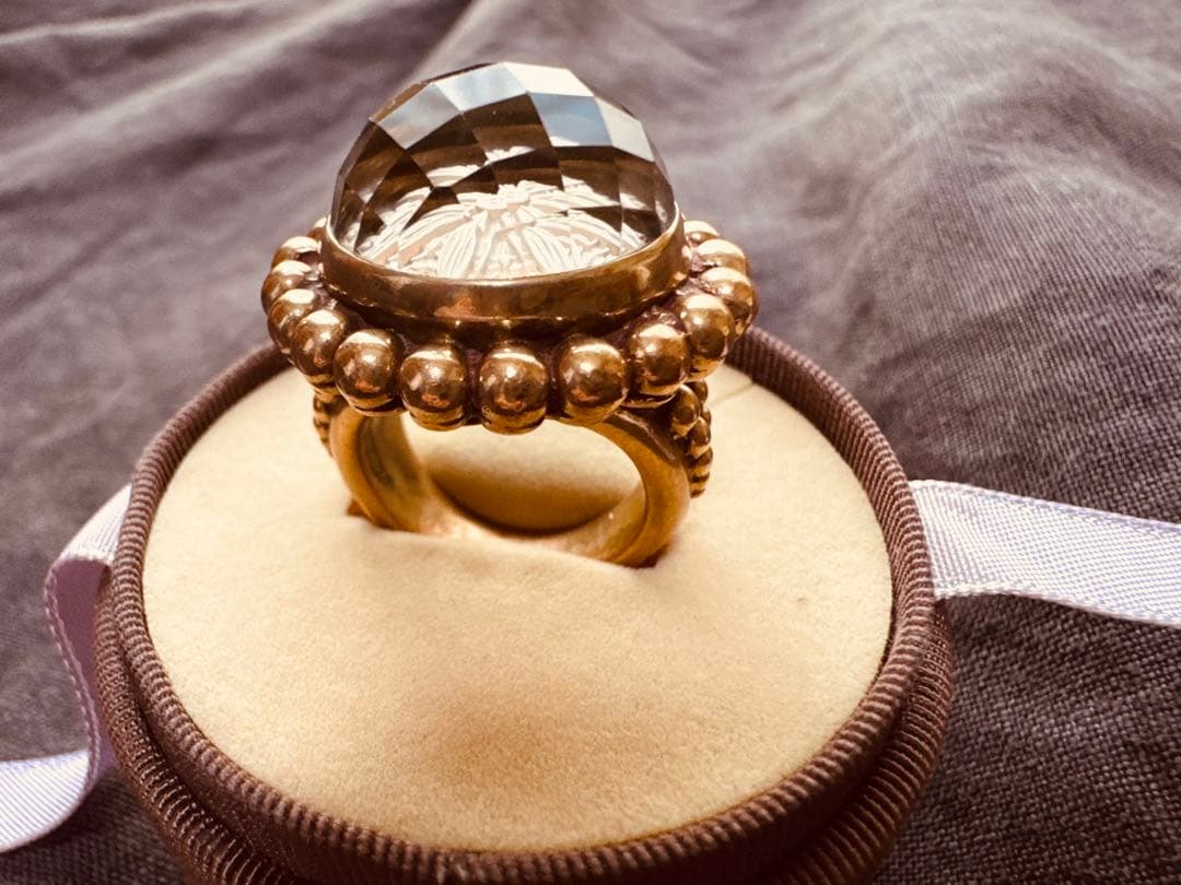 スティーブンデュエック フラワーモチーフ リング