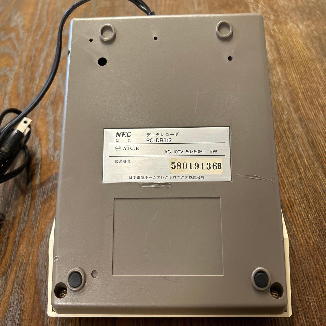 ■NEC PC-DR312 データレコーダー 動作品 ジャンク