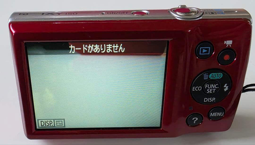 美品 キャノン CANON IXY150 レッド コンパクトデジタルカメラ