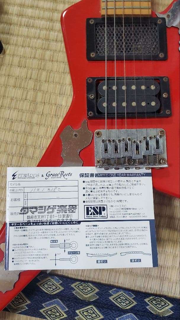 EDWARDSミニランダムスター高崎晃モデル