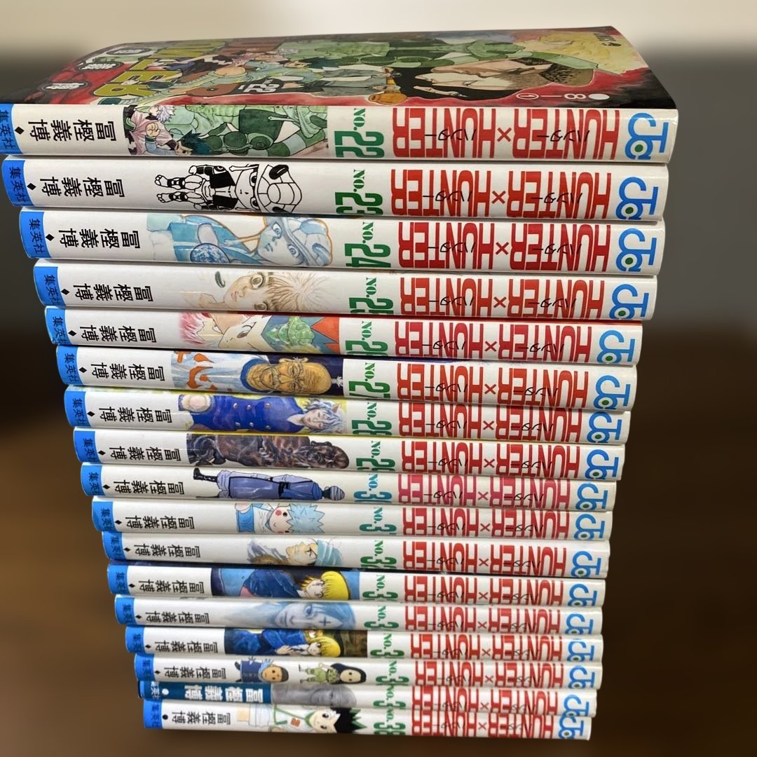 ハンターハンター　1-38巻 全巻セット レベルE全巻　＋劇場版　冨樫義博
