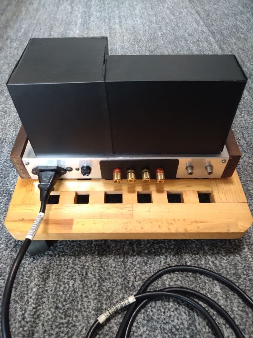 【最終値下げ10月末出品停止予定】自作真空管パワーアンプ6BH8/4本他