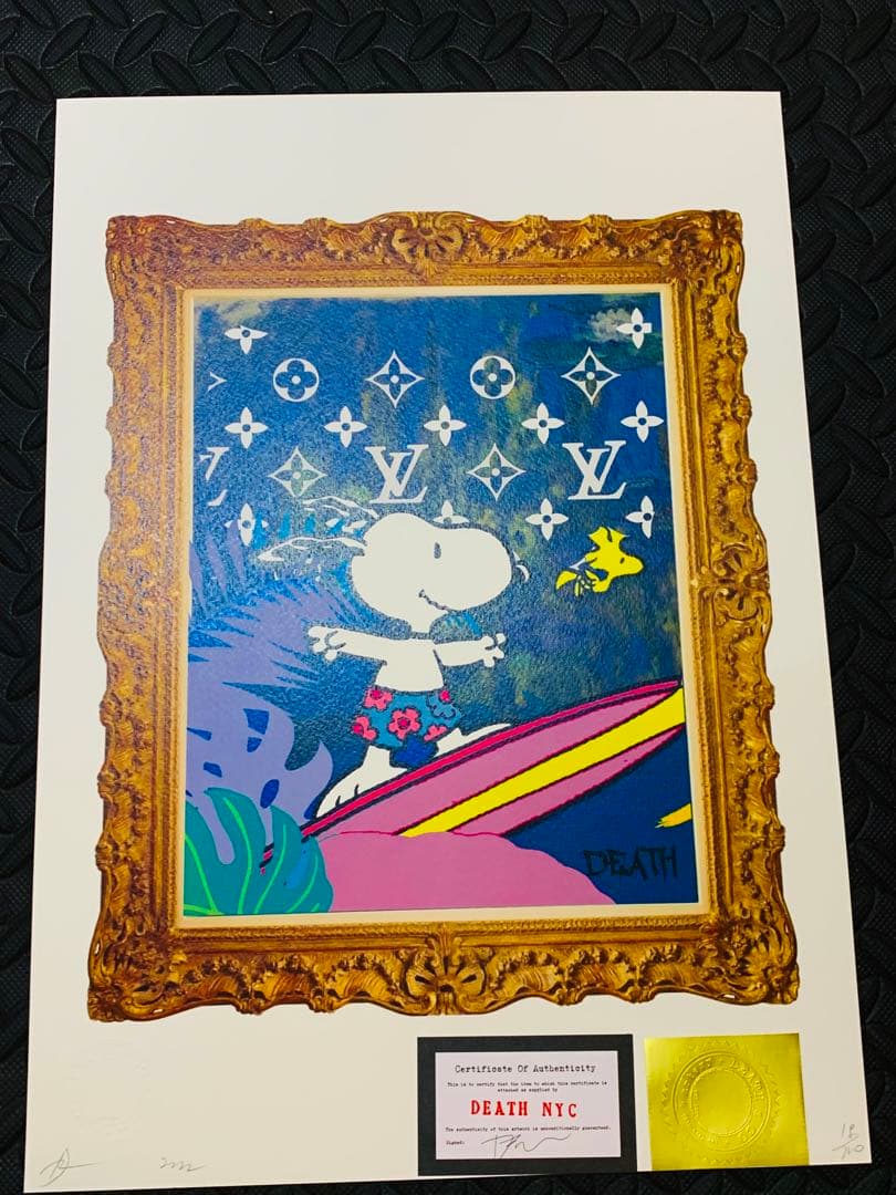 売約済！世界限定品 正規品DEATH NYC ポップアート ルイヴィトン