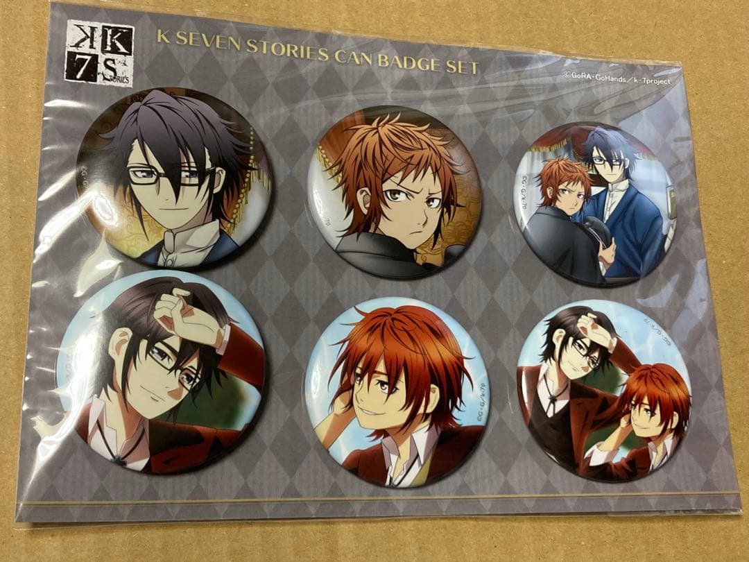 K カーテン魂　缶バッジ　八田　伏見　セット