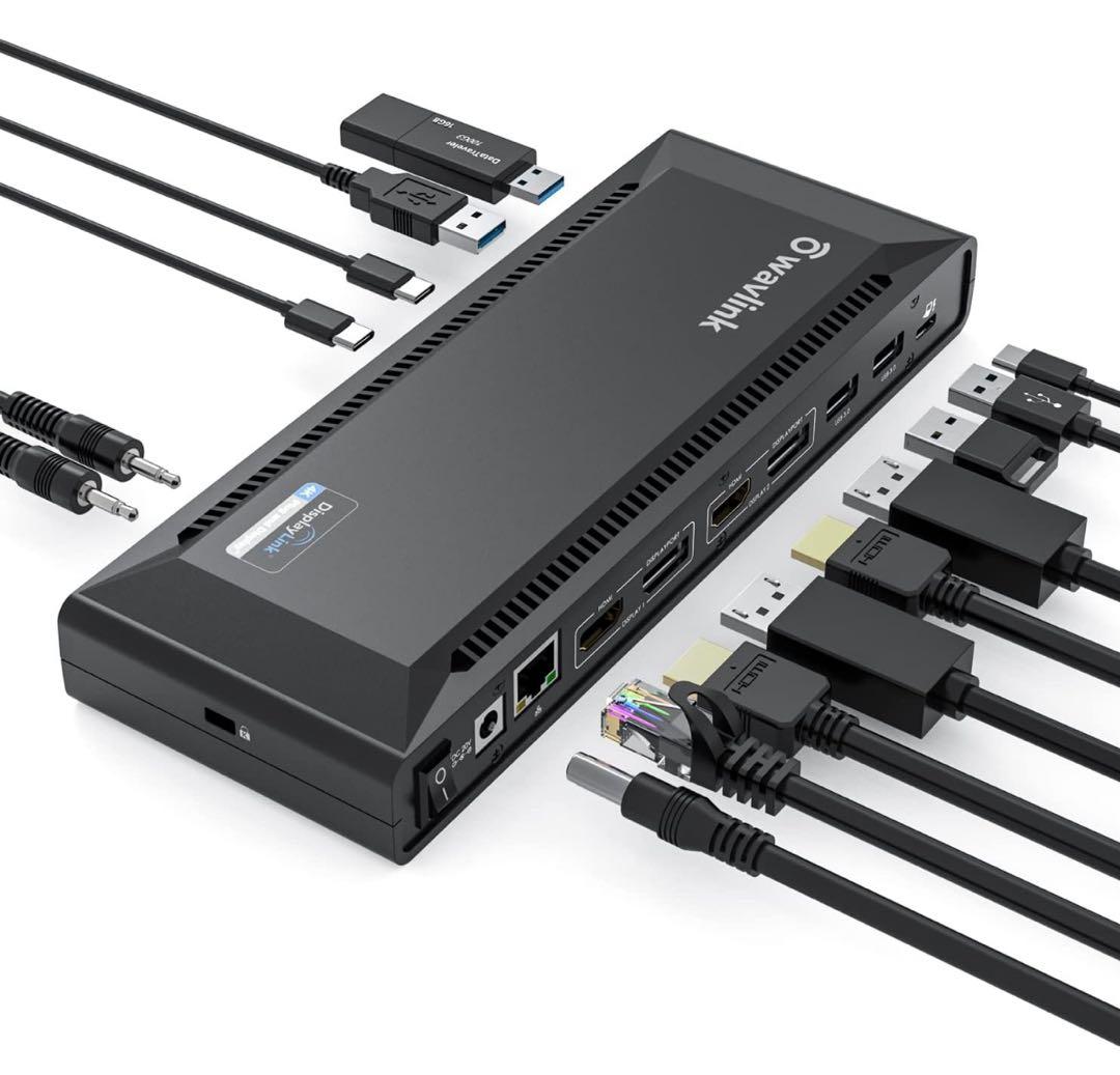 WAVLINK USB-C シングル5K 100Wドッキングステーション