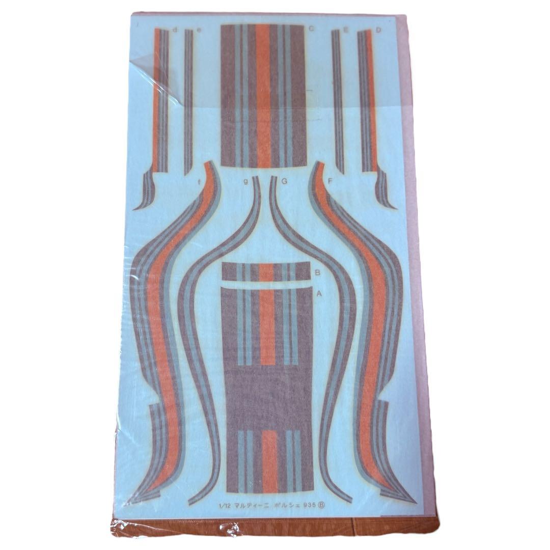 【希少】タミヤ 1/12 マルティーニ ポルシェ 935ターボ 未組立