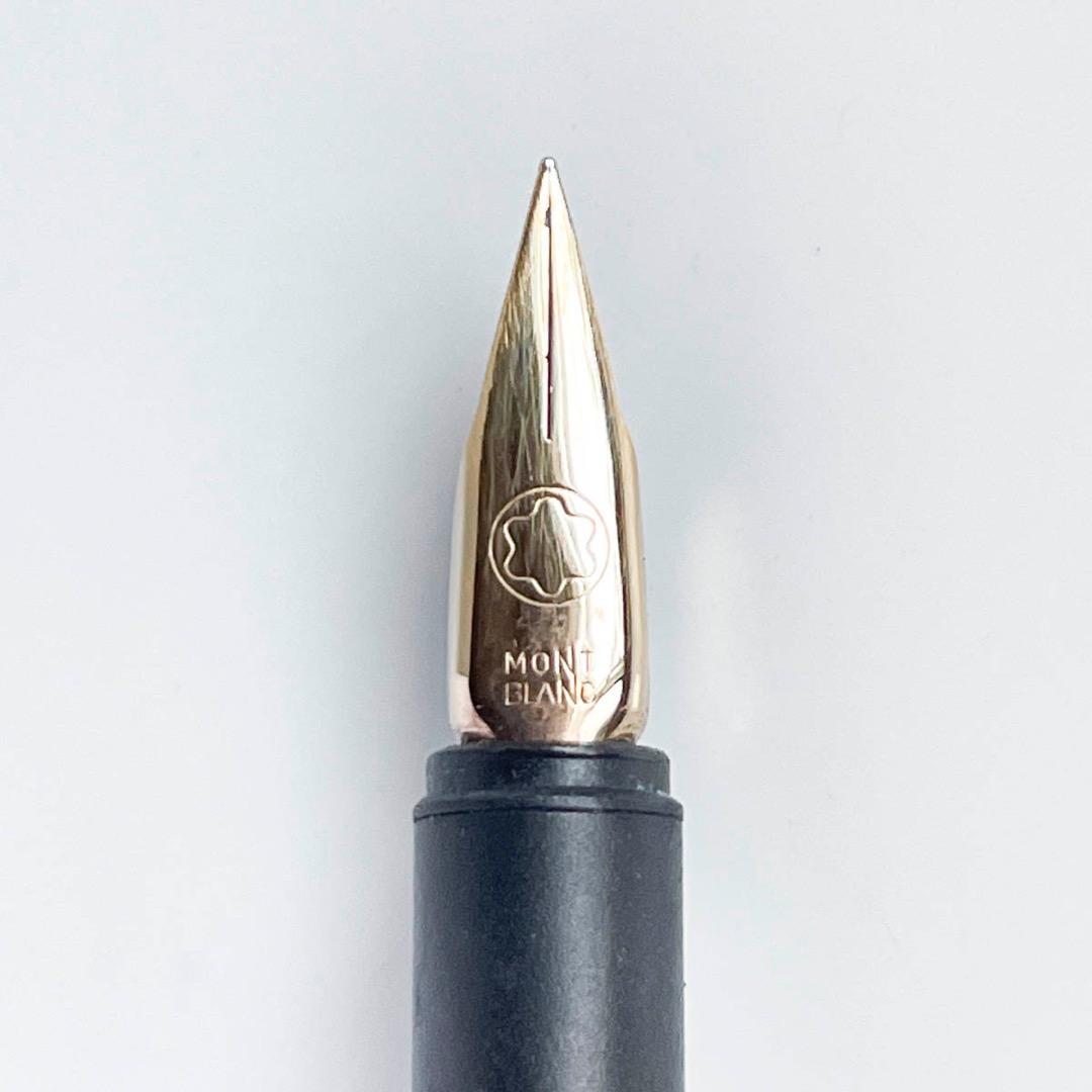 モンブラン ノブレス Sライン 万年筆 インク・ケース付 1980年代 試筆済