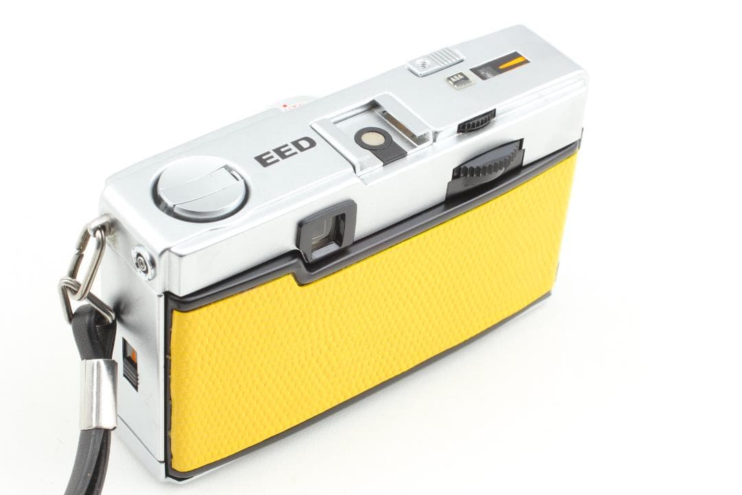 【整備済　美品】イエロー オリンパス PEN EED 露出計OK #1348