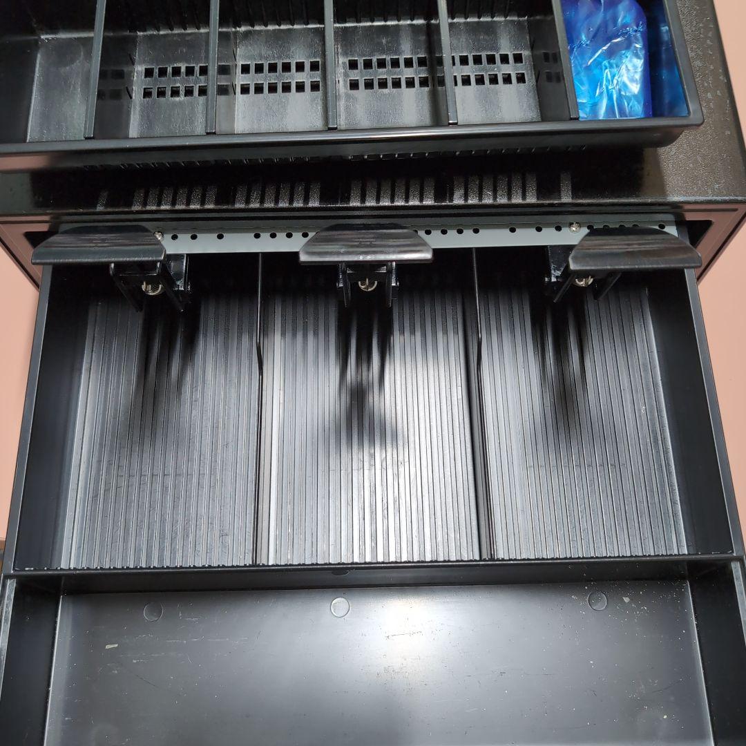 ビジコム 手動式 キャッシュドロア BC-415HP-B(6C)