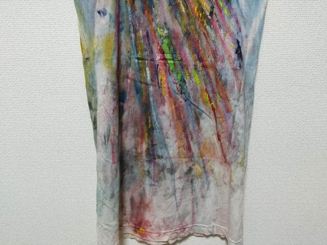 【未使用】LGB タンクトップ　ペイント　１点物　限定品